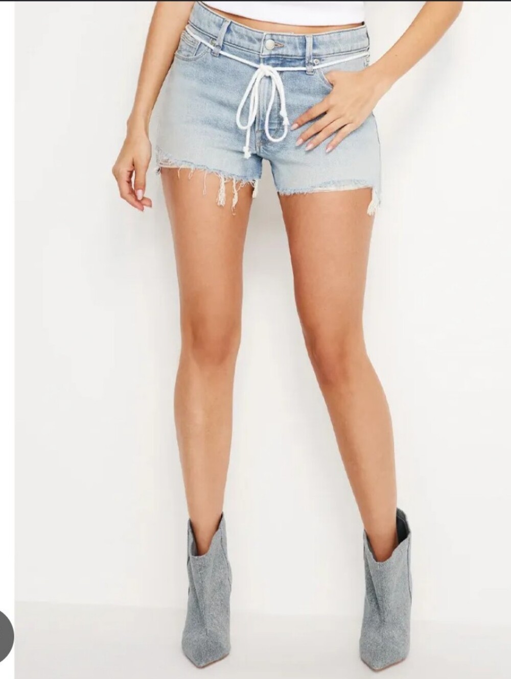Good American Good Girlfriend Shorts